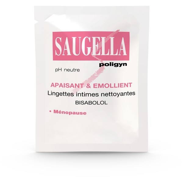 Saugella Poligyn Lingettes intimes sachets individuels