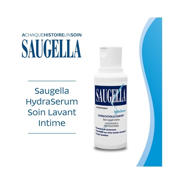 Saugella HydraSérum soin lavant doux