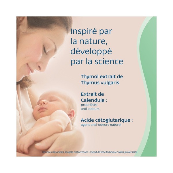 Saugella Cotton Touch serviettes maternité
