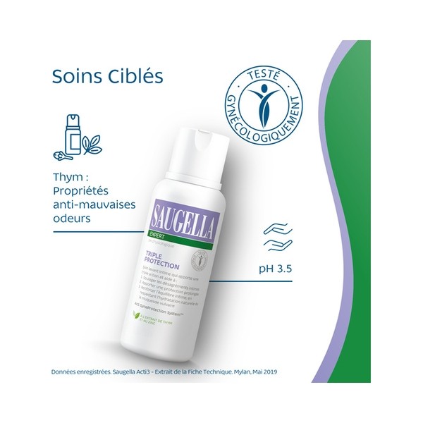 Saugella Triple Protection soin lavant intime