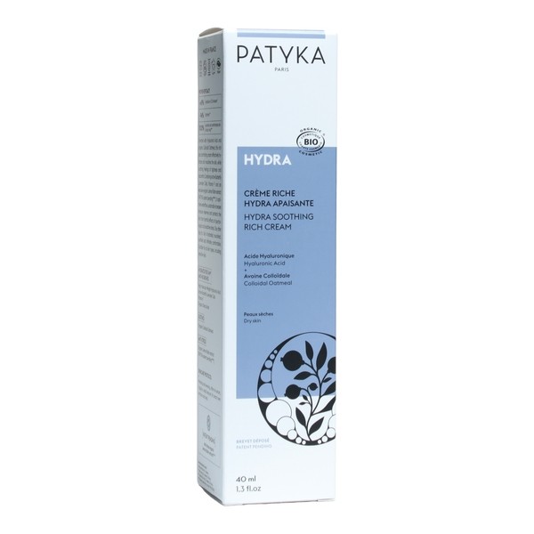 Patyka Crème riche Hydra apaisante