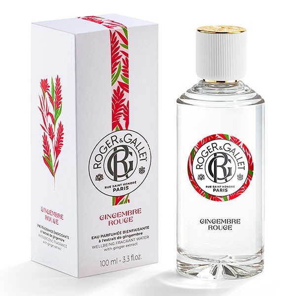 Roger et Gallet eau parfumée bienfaisante Gingembre Rouge