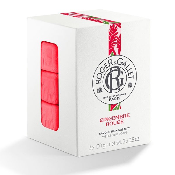 Roger et Gallet Savon bienfaisant Gingembre Rouge