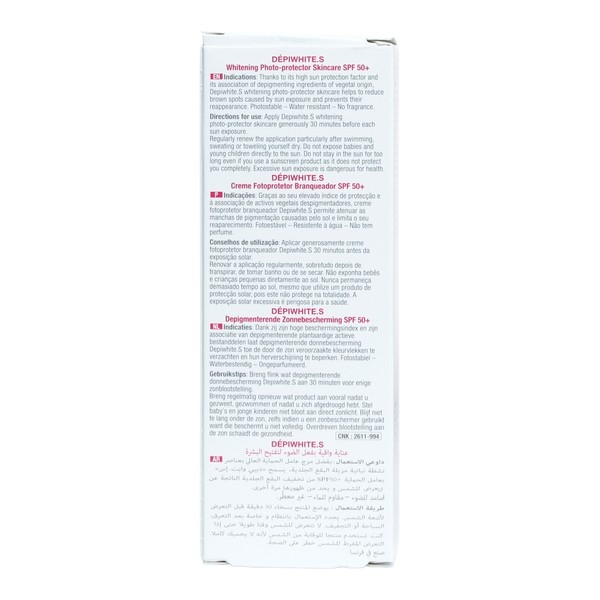 ACM Dépiwhite S soin photo-protecteur éclaircissant SPF 50+