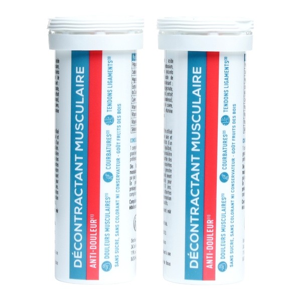 Granions Décontractant musculaire Anti douleur comprimés effervescents