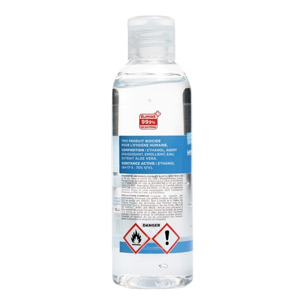 MKL Gel hydroalcoolique à l'aloe vera sans parfum