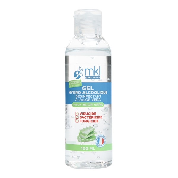 MKL gel hydroalcoolique à l'aloe vera