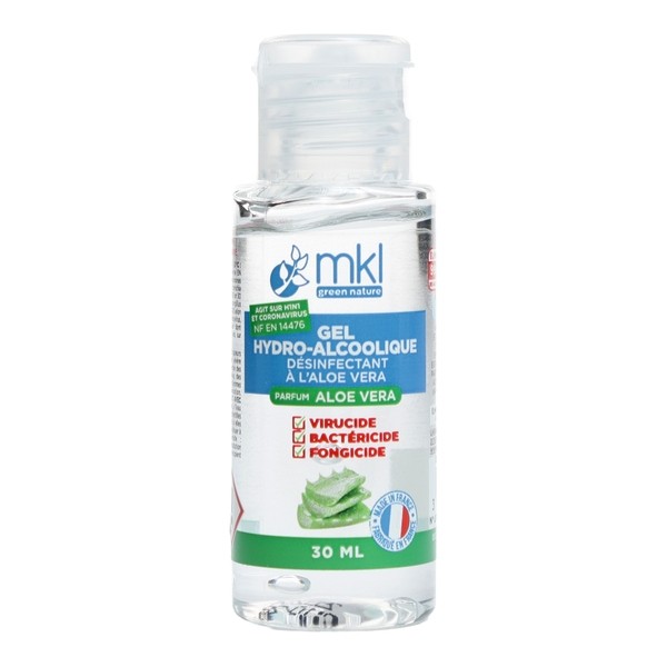 MKL gel hydroalcoolique à l'aloe vera