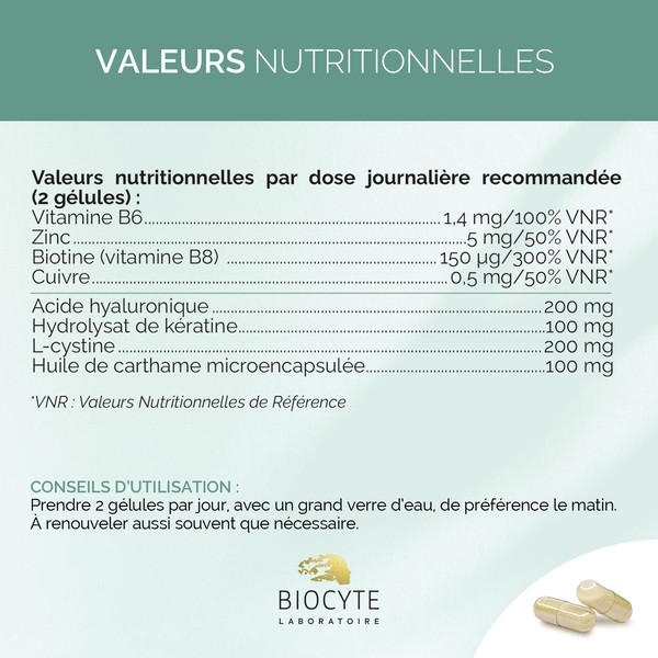 Biocyte Keratine HA 300 mg