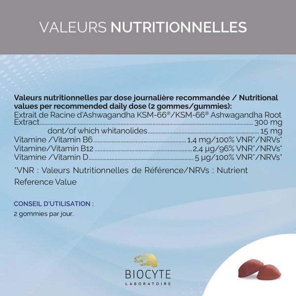 Biocyte Stress gummies