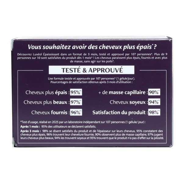 Luxéol Epaississant gélules