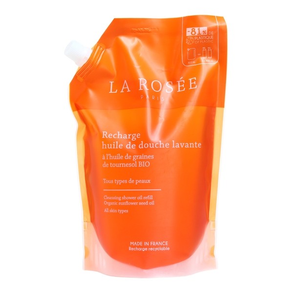 La Rosée Huile de douche lavante