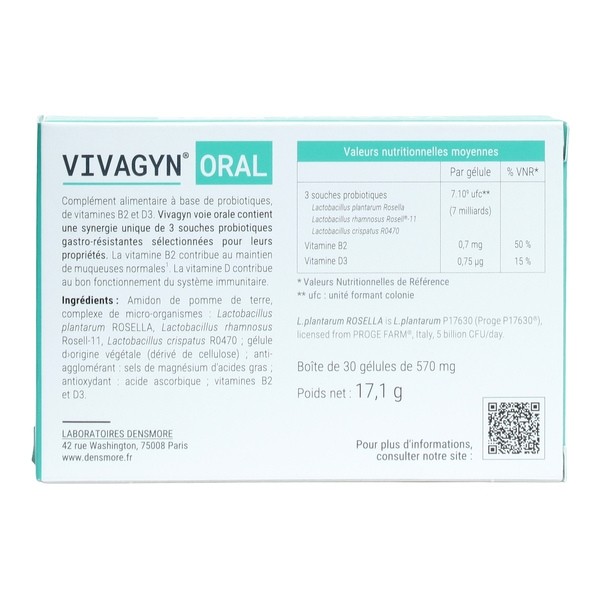 Vivagyn Oral Confort intime gélules