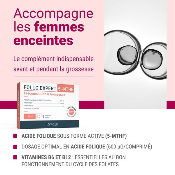 Folic'Expert 5-MTHF comprimés