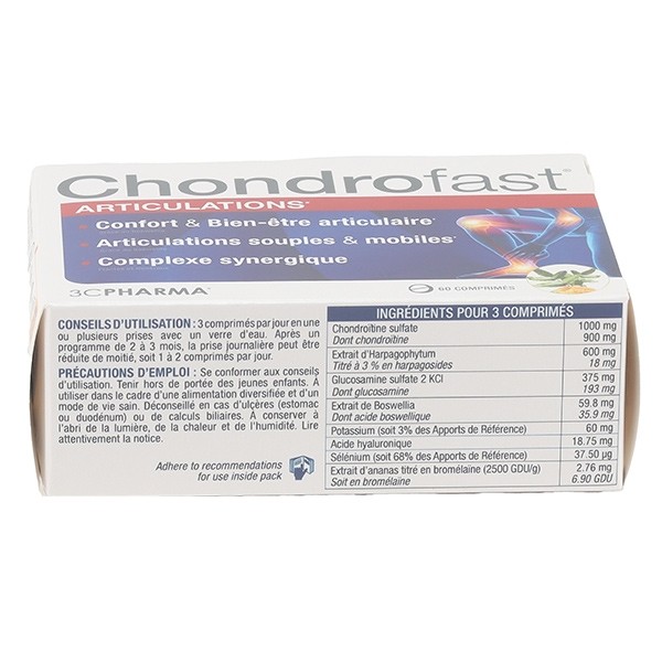 Les 3 Chênes Chondrofast Articulations comprimés