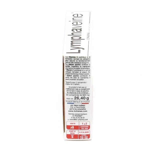 Les 3 Chênes LymphaVeine comprimés