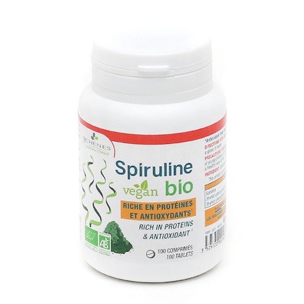 Les 3 Chênes spiruline bio comprimés