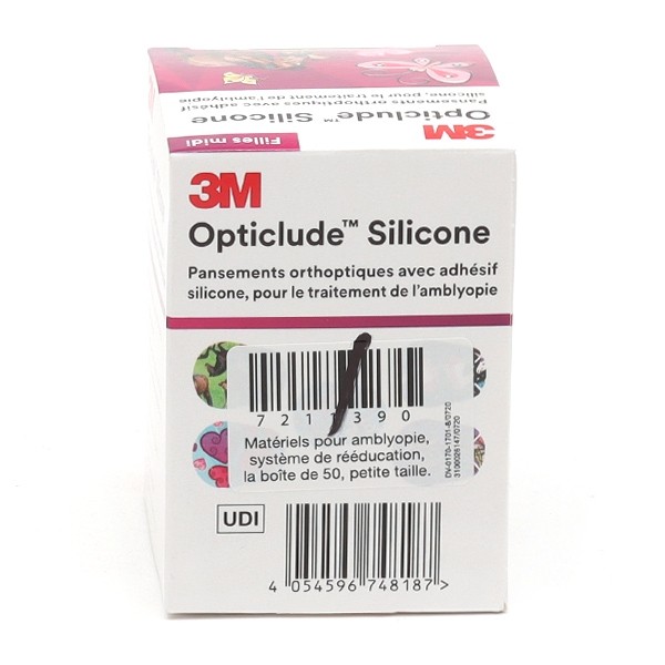 3M Opticlude Silicone pansement orthoptique x 50