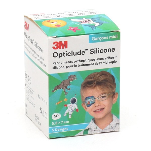 3M Opticlude Silicone pansement orthoptique x 50