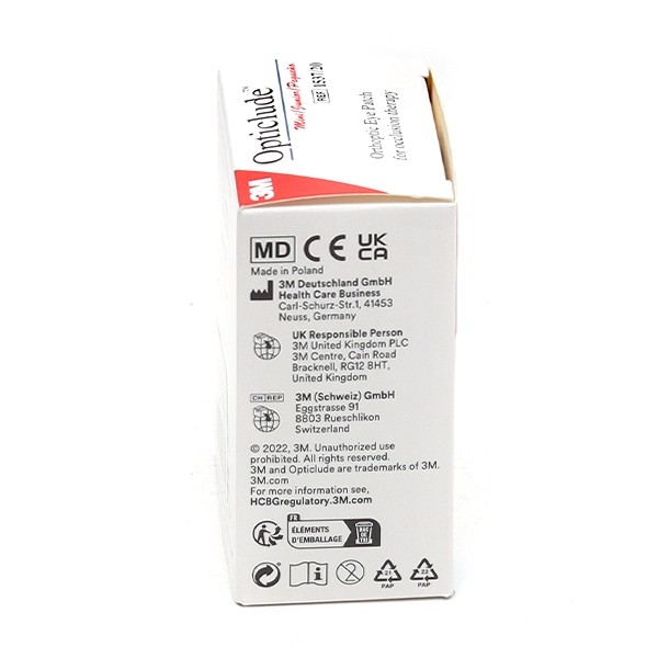3M Opticlude pansements orthoptiques x 20