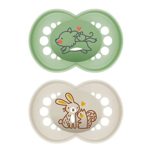 MAM Original sucettes symétriques silicone +18 mois