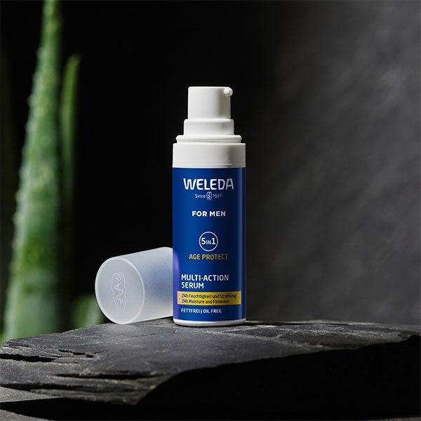 Weleda Homme sérum multi action 5 en 1 Age Protect bio