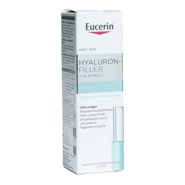 Eucerin Hyaluron Filler +3x effect Sérum booster d'hydratation