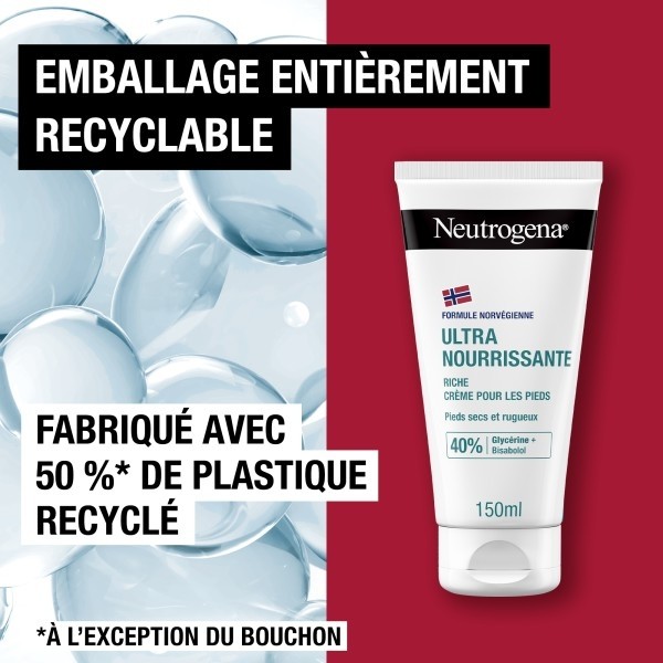 Neutrogena Crème Riche Ultra nourrissante pieds secs et rugueux