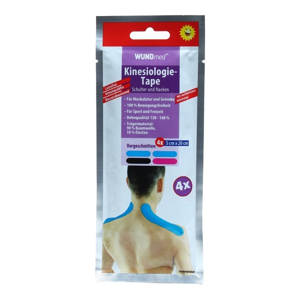 Wundmed bandes de kinésiologie épaule et nuque par 4