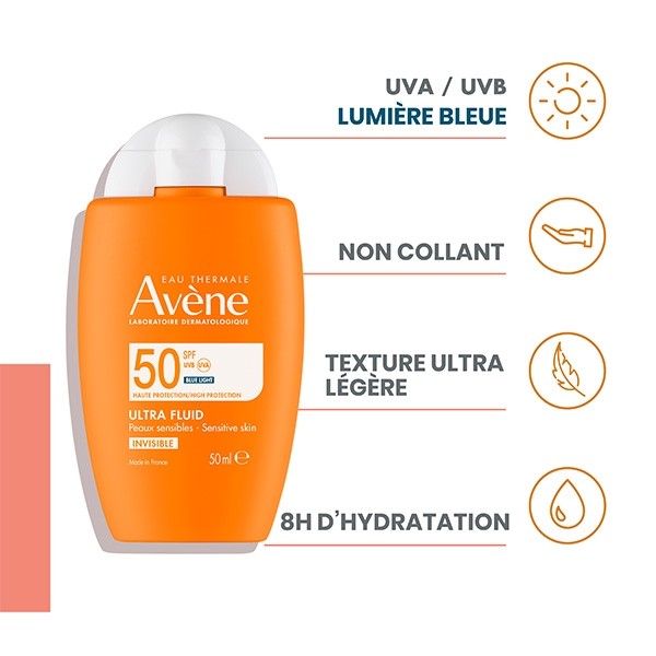 Avène Fluide solaire invisible SPF 50