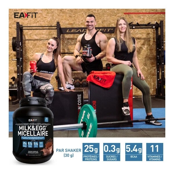 Eafit Milk & Egg 95 Micellaire chocolat