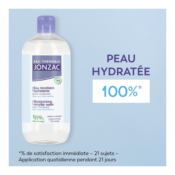 Jonzac eau micellaire hydratante Bio
