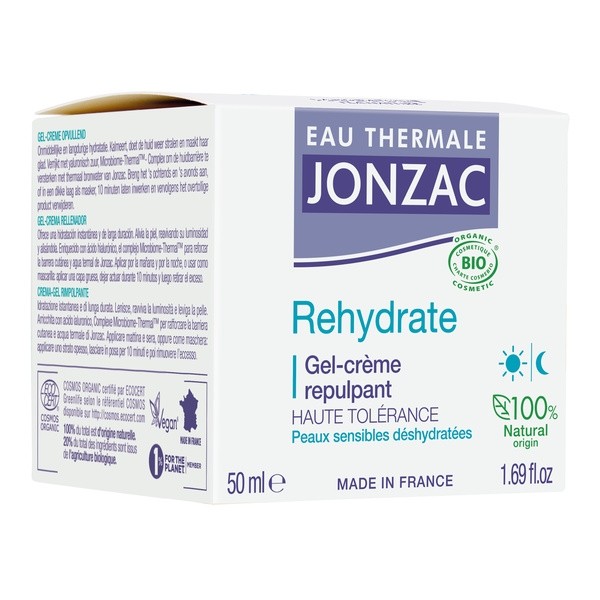 Jonzac Rehydrate gel crème repulpant bio