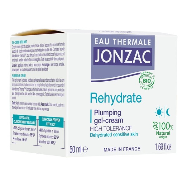 Jonzac Rehydrate gel crème repulpant bio