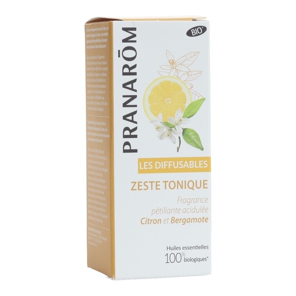 Pranarom Les diffusables Zeste tonique Spray Bio