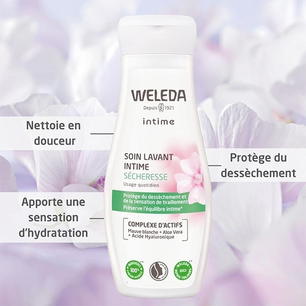 Weleda Soin Lavant Intime Sécheresse Bio