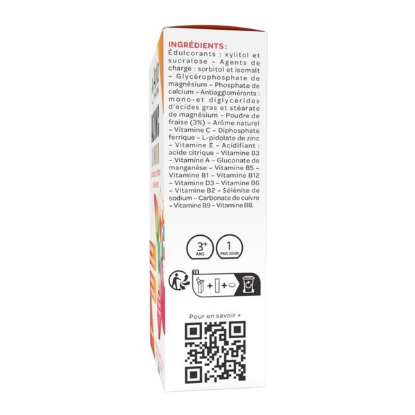 Azinc Junior fraise comprimés à croquer