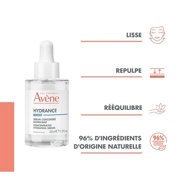 Avène Hydrance Boost sérum concentré hydratant