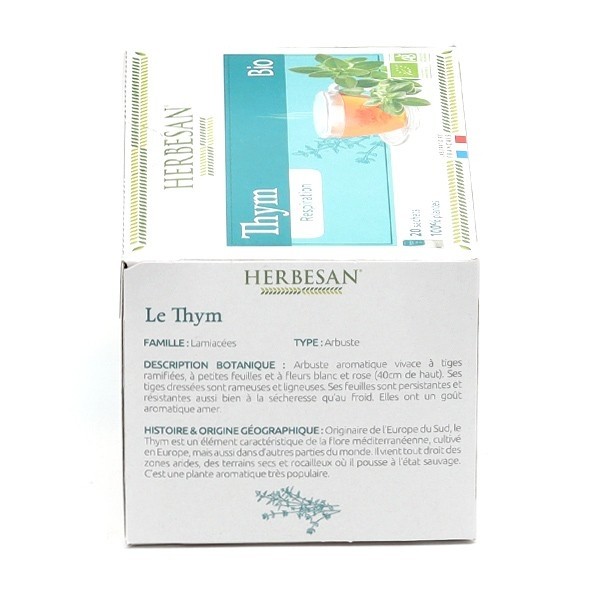 Herbesan Infusion Thym bio Respiration