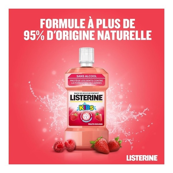Listerine kids bain de bouche enfant