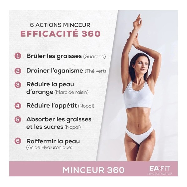 Eafit Minceur 360 Programme complet comprimés