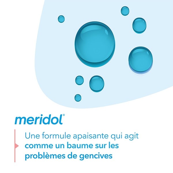Méridol protection gencives et haleine fraîche Bain de bouche