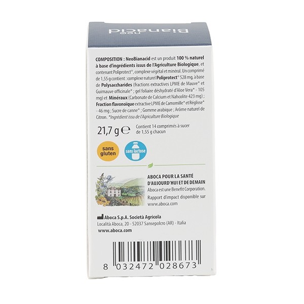 Aboca NeoBianacid comprimés à sucer Citron