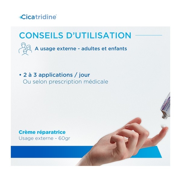 Cicatridine crème à l'acide hyaluronique