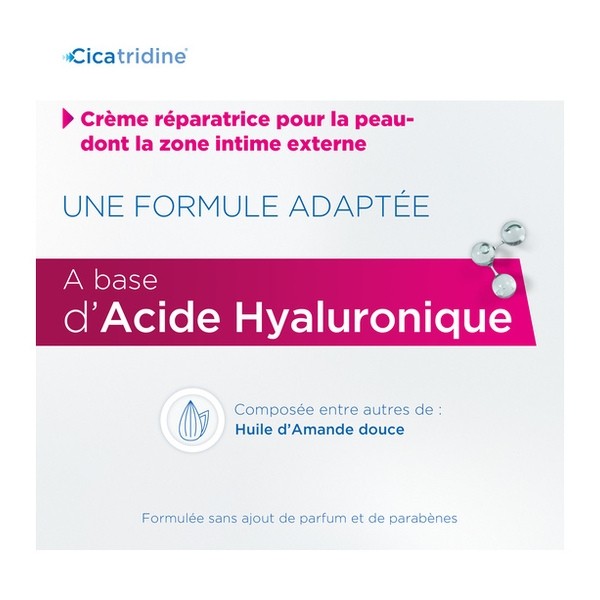 Cicatridine crème à l'acide hyaluronique