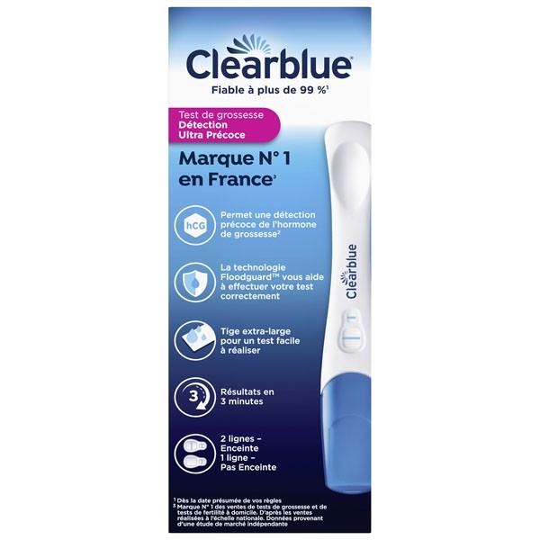 Clearblue test de grossesse Détection Ultra Précoce
