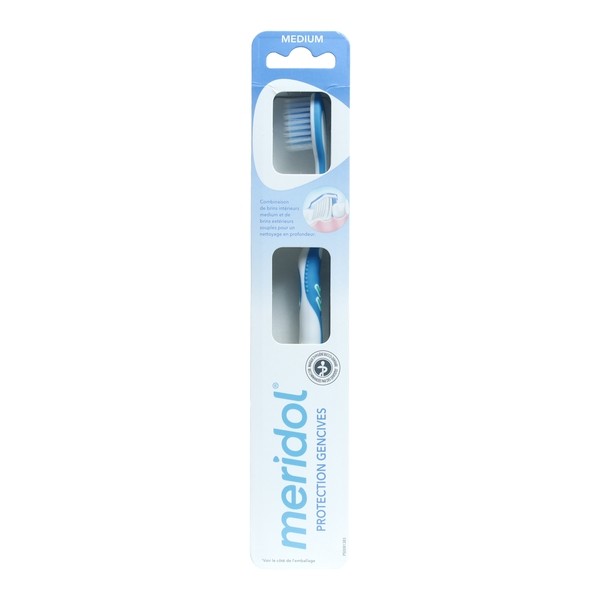 Méridol Protection Gencives brosse à dents médium