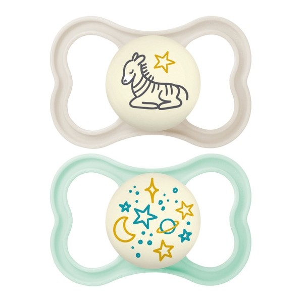 MAM Supreme Nuit Sucette anatomique silicone +6 mois