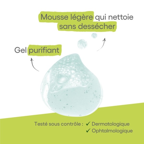 A Derma Biology AC gel moussant nettoyant Bio
