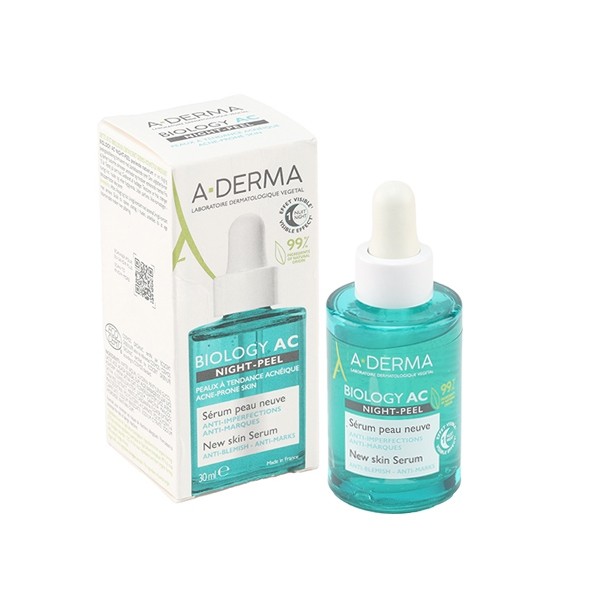 A Derma Biology AC Night Peel Sérum Peau Neuve